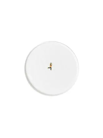 RAEDER | Teller SCHNEETAG 22cm Schlittenfahren | weiss